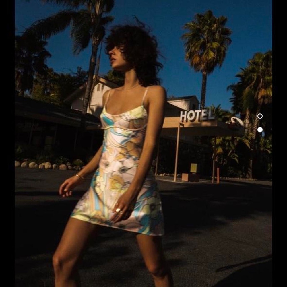 NWOT Zara Vibrant Mini Dress - Size Small